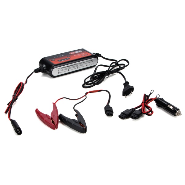 Ks Tools Incarator Baterii Acumulatori Auto De Inalta Frecventa 12V + 6V 4A SmartCharger 550.1735